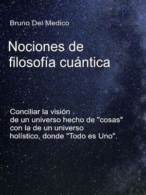 cover image of Nociones de filosofía cuántica